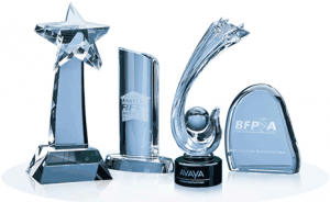 Glass Trophies Corporate Gifts