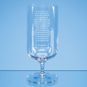 engraved beer glass london