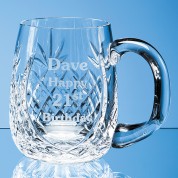engraved beer glass 